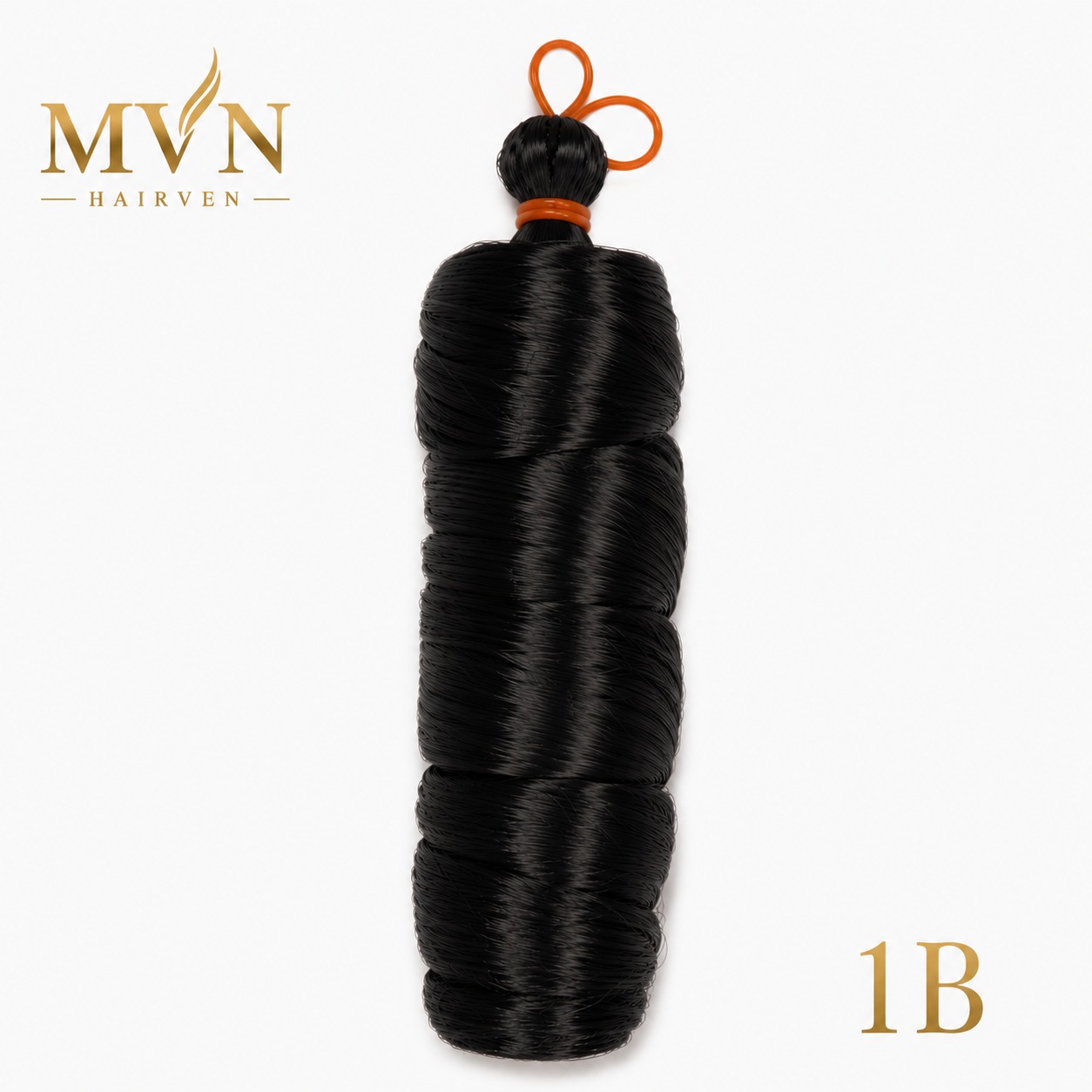 French Curl Color 1B -Black Color